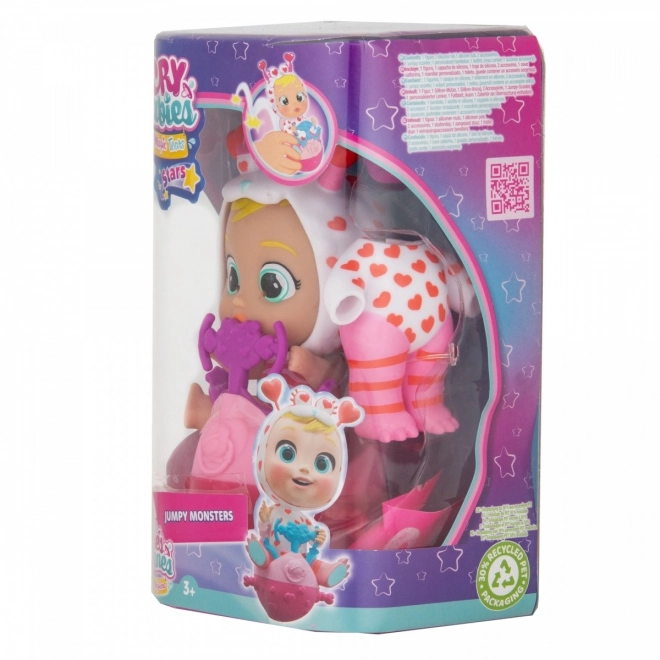Papusa Cry Babies Stelele Jumpy Monsters, Momo