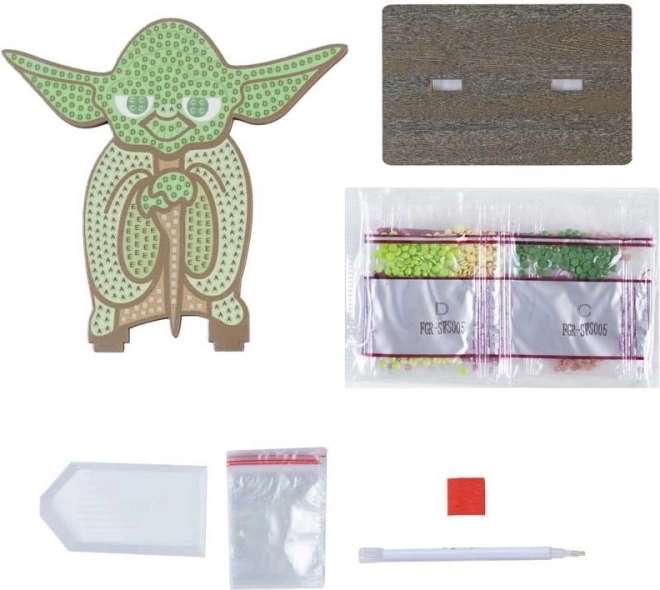 Pictat cu diamante Star Wars: Yoda