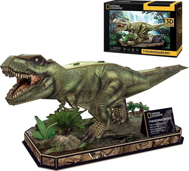 Puzzle 3D National Geographic - T-Rex