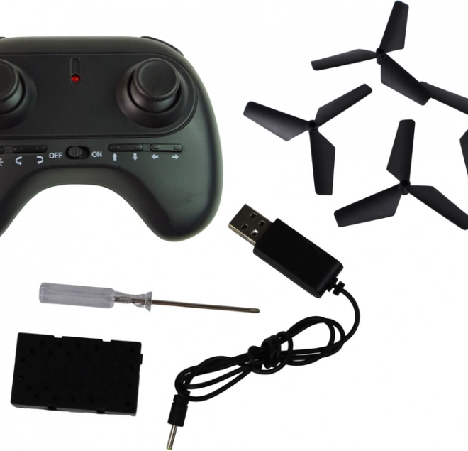 Dron RC de Curse Myśliwiec Albastru
