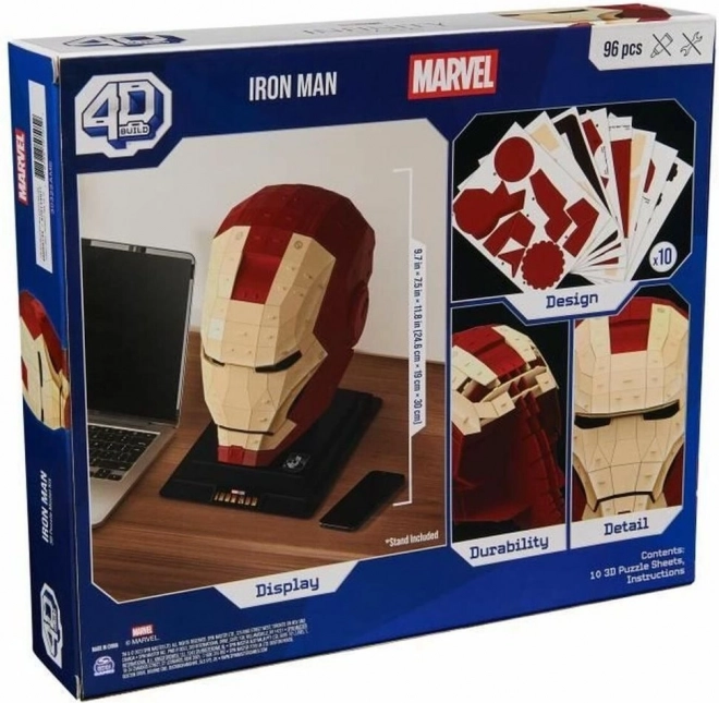 Puzzle 4D Marvel Casca Iron Man