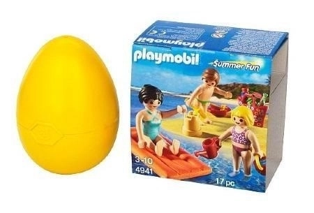 Figurină Vară Distractivă PLAYMOBIL Distracție pe plajă - Pușculiță