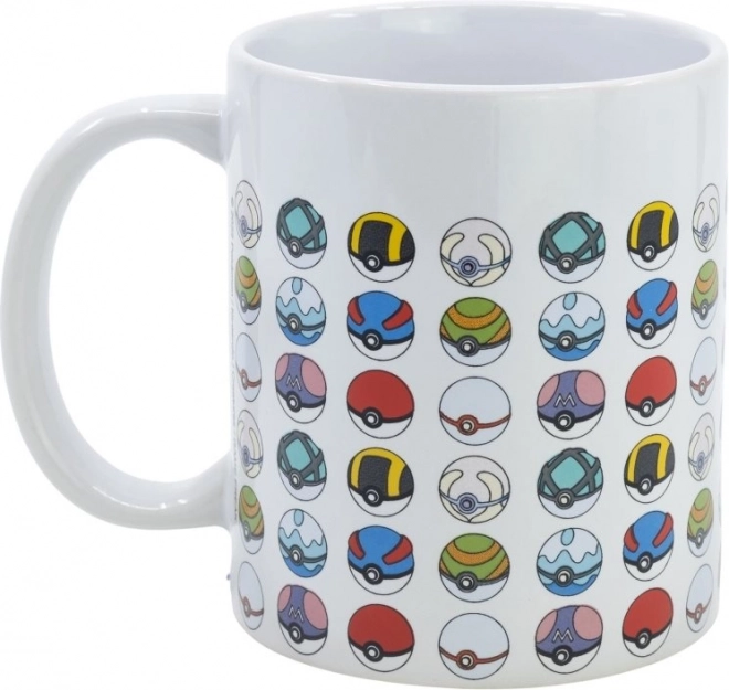 Cana ceramică Pokeballs