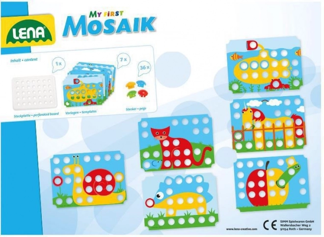 Prima mozaic pentru copii mici