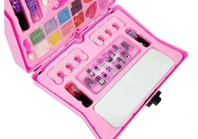 Valiză cu cosmetice pentru fetițe