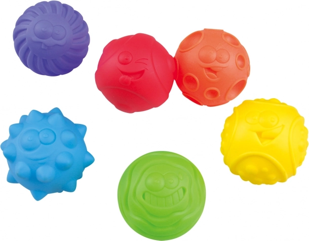 Set de mingi texturate 6 buc