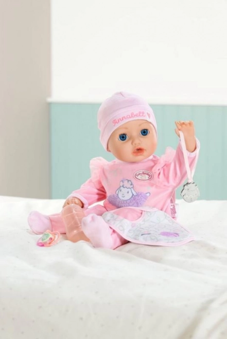 baby annabell păpușa interactivă, 43 cm