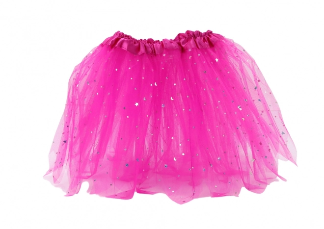 Costum de zână roz închis cu aripi de fluture