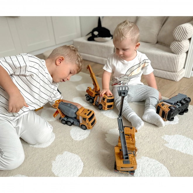 Set mare de mașini de construcții Woopie