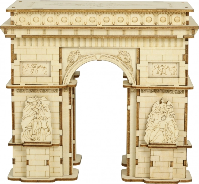 Puzzle 3D din lemn Arcul de Triumf