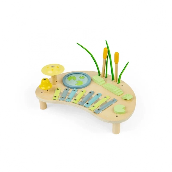 Bigjigs Toys masă muzicală junglă