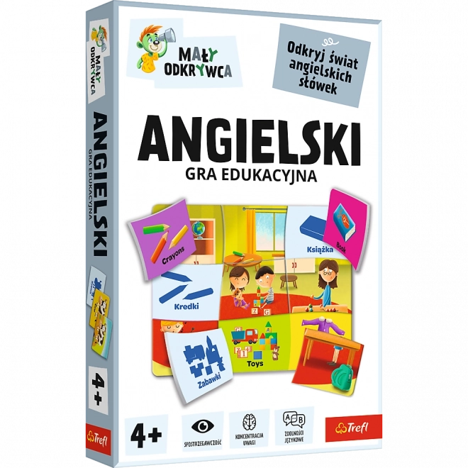 Micul descoperitor - Joc educativ limba engleză Trefl