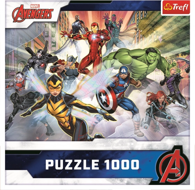 Puzzle Trefl Marvel Avengers echipa 1000 piese