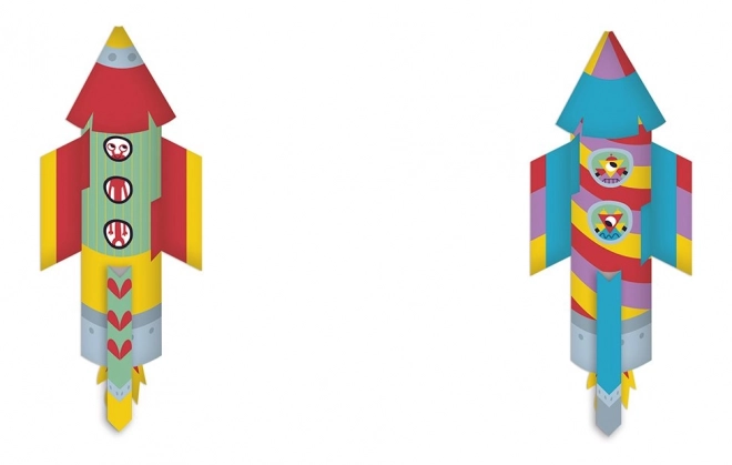 Mini origami rachete