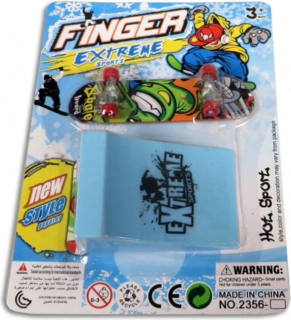Fingerboard cu rampă 9 cm