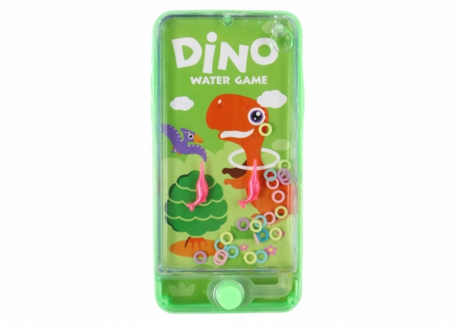 joc dexteritate cu apă consolă telefon dinozaur verde