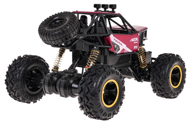 Crawler Monster Rock cu telecomandă – Roșu