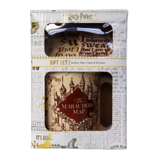 Set cadou Harry Potter Marauders Map