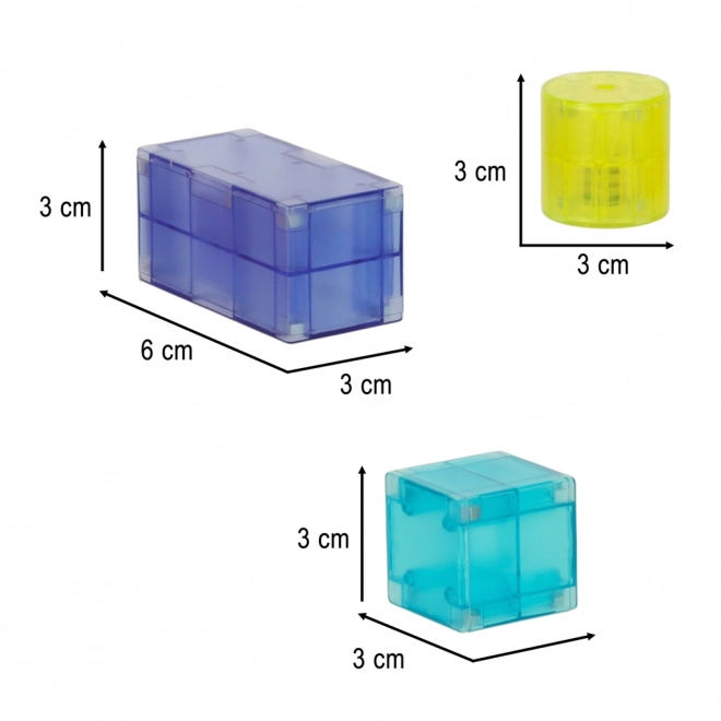 Blocuri magnetice luminoase 32 de piese