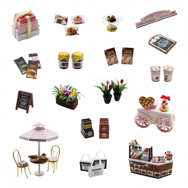 Miniatura căsuță chocolaterie 2Kids Toys