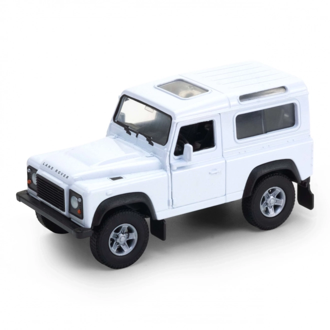 Model auto Land Rover Defender 1:34 argintiu