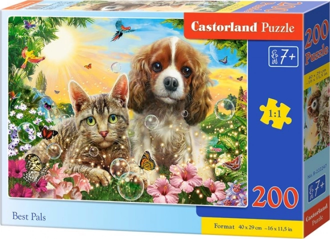 Puzzle prieteni buni 200 piese