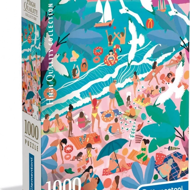 Puzzle Clementoni Duminică pe plajă 1000 piese