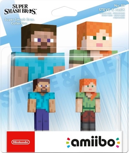 Amiibo Smash – Steve și Alex (pachet de 2)