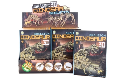 Dino schelet puzzle