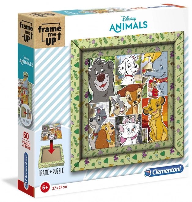 Puzzle Disney Animals Frame Me Up 60 de piese de la Clementoni