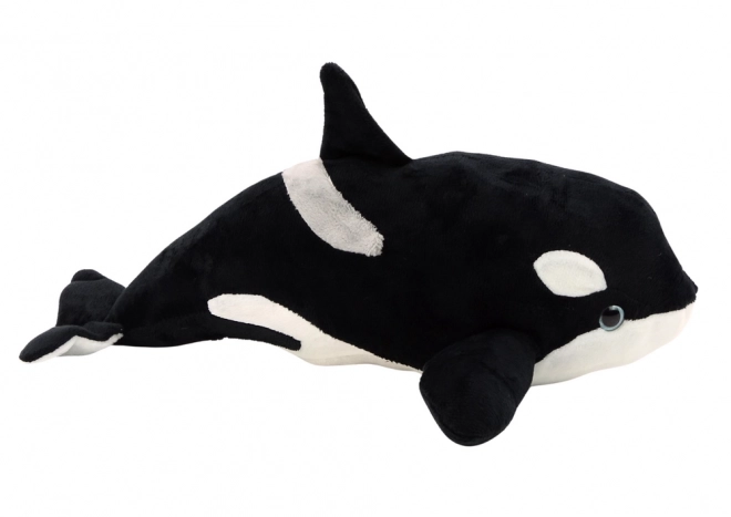 Orca de pluș 40cm negru