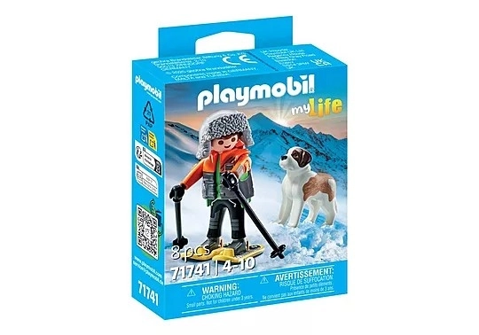 Narciar cu Saint Bernard de la Playmobil