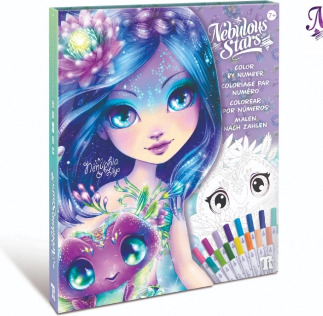 Nebulous Stars set de pictat după numere