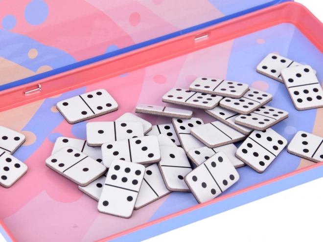 Joc de domino magnetic mini pentru călătorii