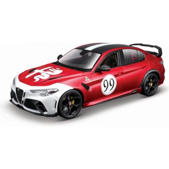 Model mașină Alfa Romeo Giulia GTAm Bburago 1:18 Plus