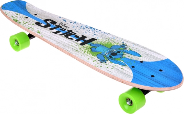 Skateboard din lemn Disney Stitch pentru copii până la 50 kg