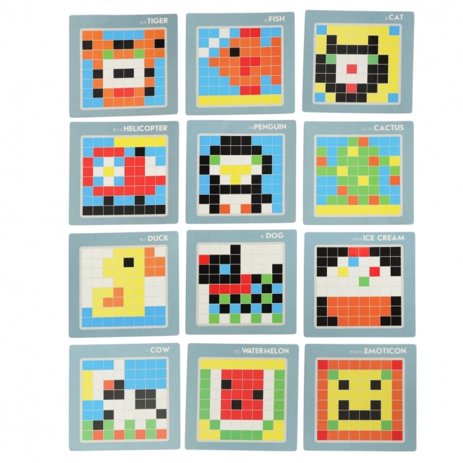 Puzzle mozaic logic pentru creativitate