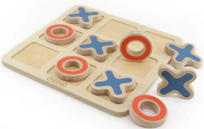 Joc Tic-Tac-Toe din Lemn pentru Copii Masterkidz