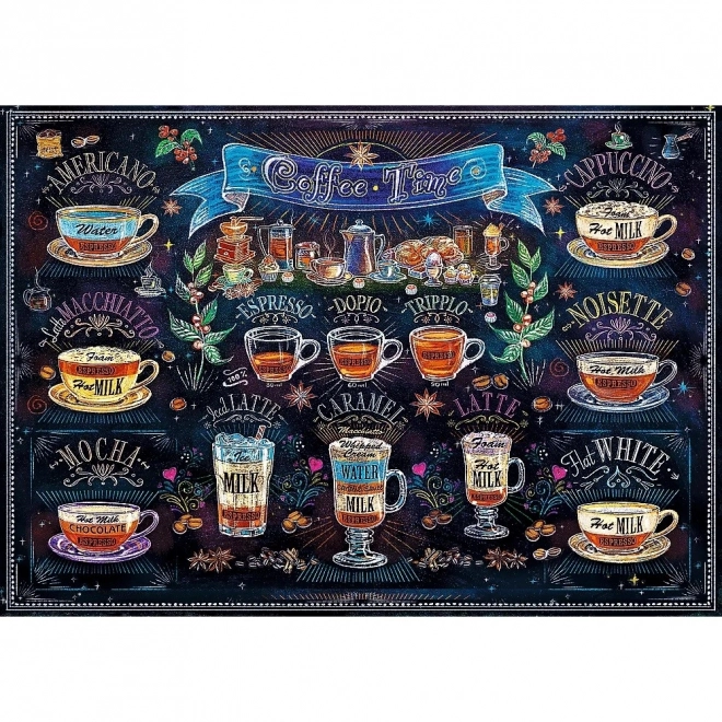 Puzzle Trefl 500 piese - Timp pentru cafea