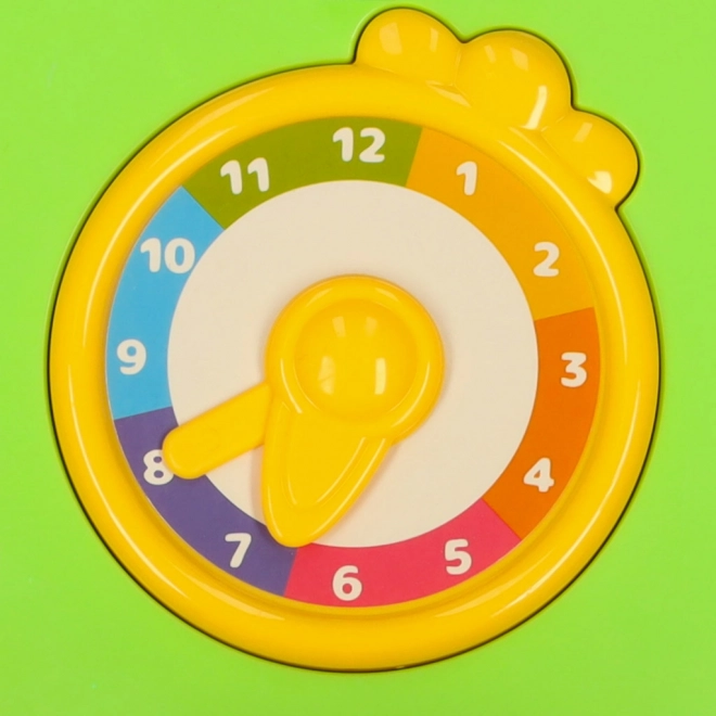 Cub educativ crocodil 4‑în‑1 cu sortator și pian