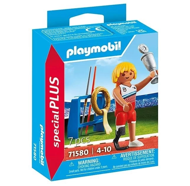 Atlet paralimpic cu suliță Playmobil Special Plus