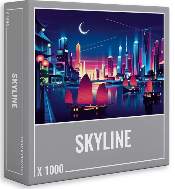 Puzzle skyline CLOUDBERRIES 1000 piese