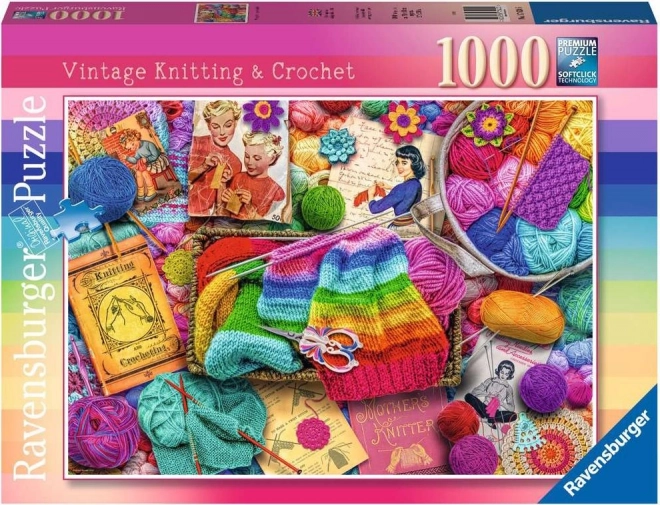 Puzzle Tricotat și Croșetat 1000 Piese