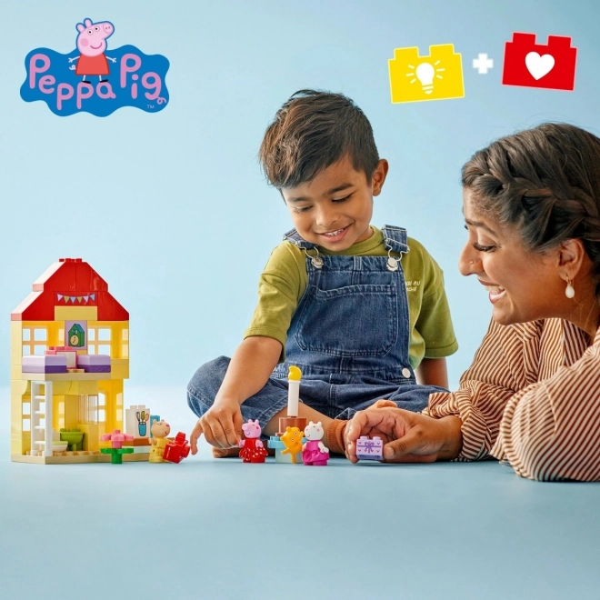 domețul aniversar al lui Peppa LEGO DUPLO