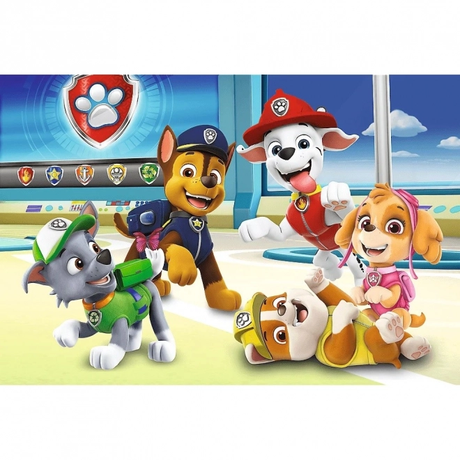 Puzzle 60 piese În lumea cățeilor Paw Patrol