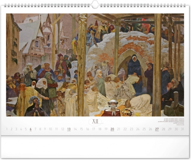 Calendar de perete Epopeea Slavă 2026