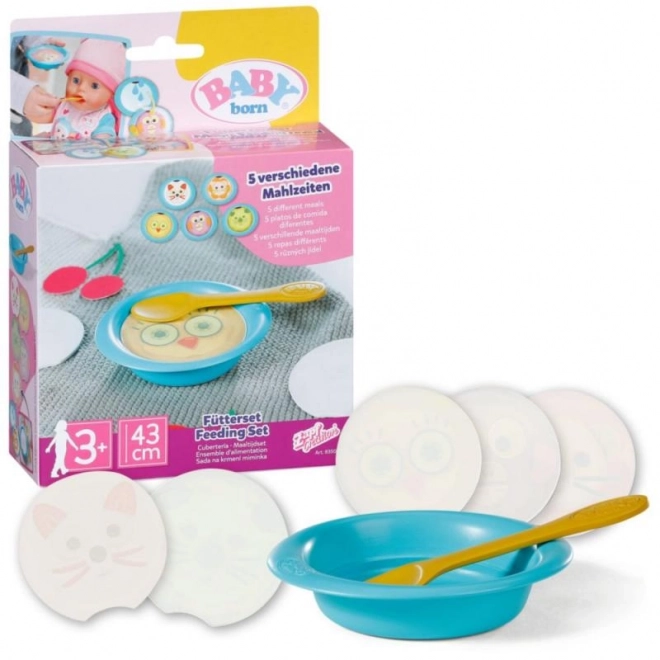 Set pentru hrănirea păpușii BABY born