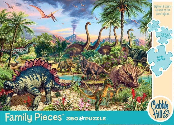 Puzzle Preistorie de familie 350 piese