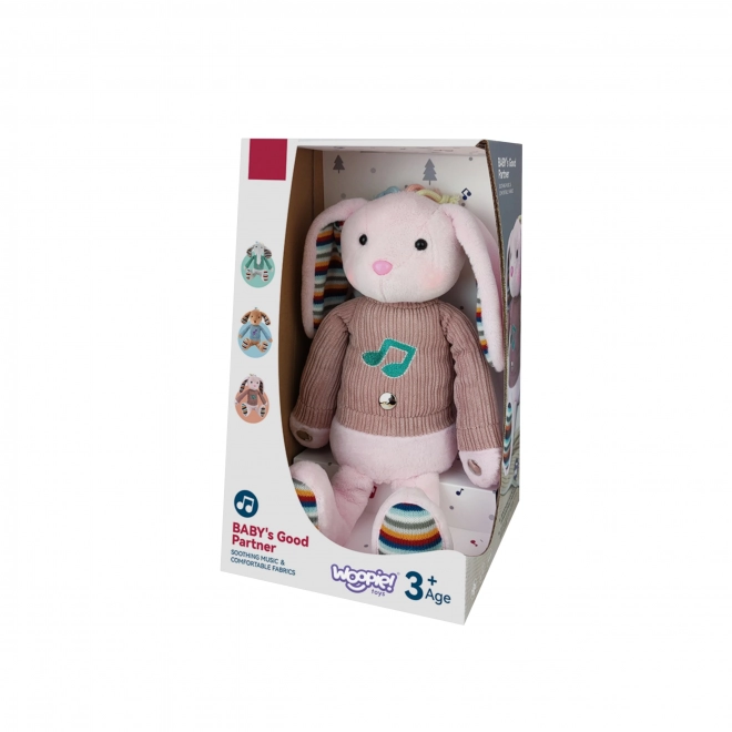 Jucărie interactivă de pluș WOOPIEBABY cu sunet și lumină