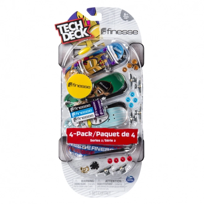 Set de mini skateboarduri Tech Deck 4 piese